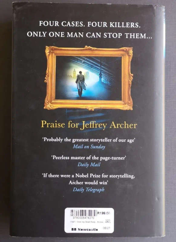 Over my dead body (Large Hardcover)