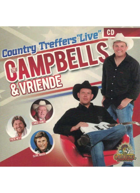 Campbells en Vriende - Country Treffers Live (CD)