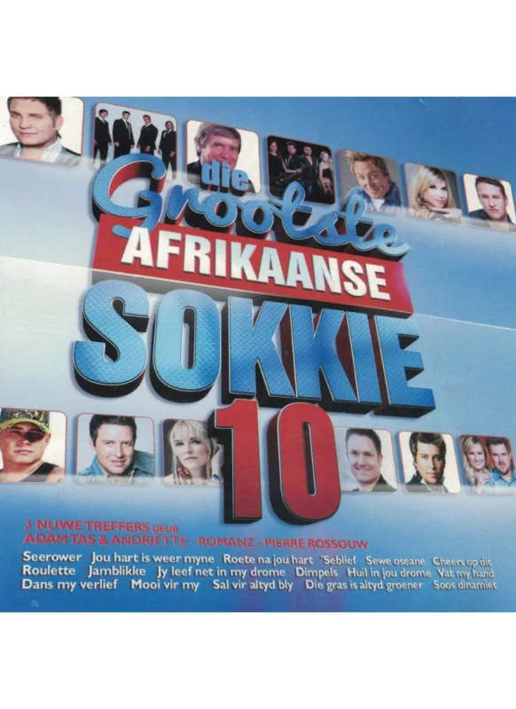 Die Grootste Afrikaanse Sokkie 10 (Dubbel CD)