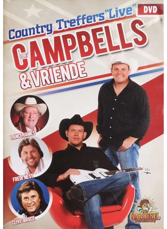 Die Campbells en Vriende - Country Treffers Live (DVD)