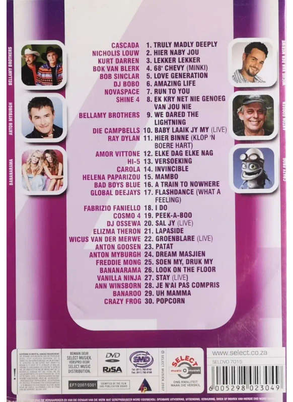 30 Goue Sokkie Treffers 4 (DVD)