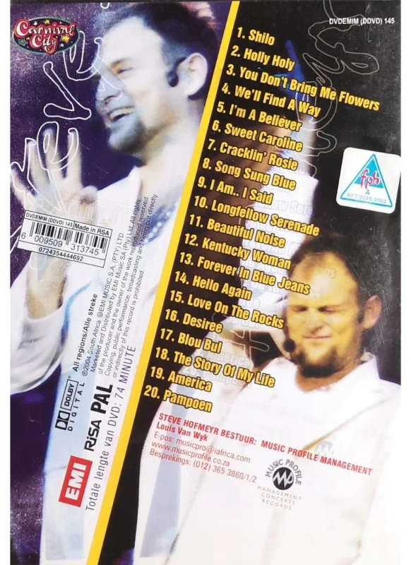 Steve Hofmeyr - A Beautiful Noise (DVD)
