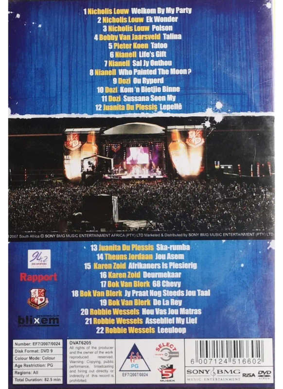 Treffer Karnaval op Loftus Versfeld (DVD)