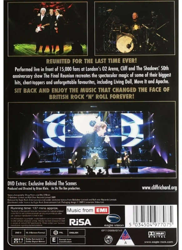 Cliff and The Shadows - The Final Reunion (DVD)