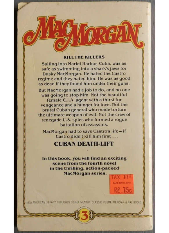 MacMorgan: Cuban Death-Lift (Paperback)