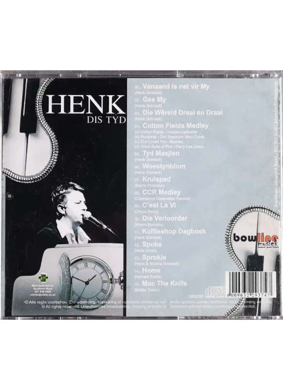 Henk - Dis Tyd (CD)