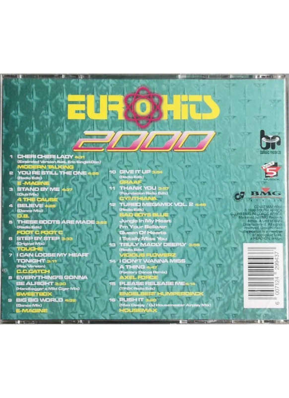 Euro Hits 2000 (CD)
