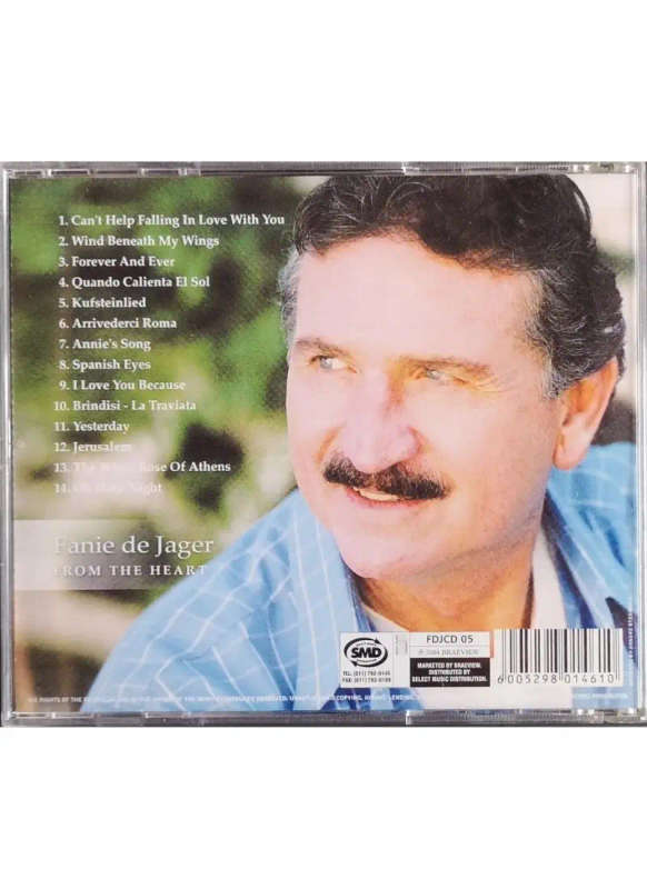 Fanie de Jager - From the Heart (CD)