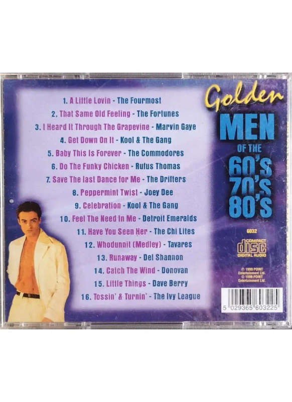 Golden Men of the 60's, 70's and 80's (CD)