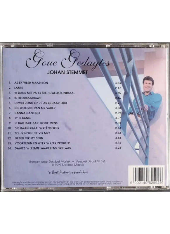 Johan Stemmet - Goue Gedagtes (CD)