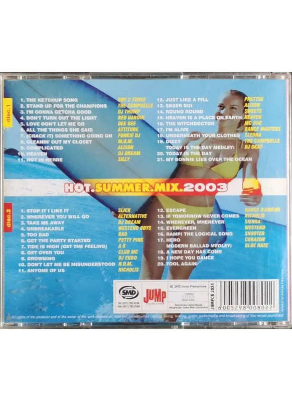 Hot Summer Mix 2003 (Double CD)