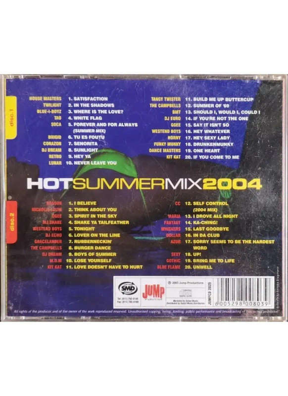Hot Summer Mix 2004 (Double CD)