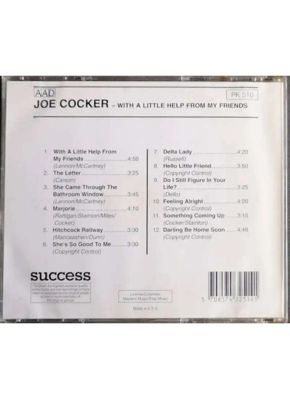 Joe Cocker - With a Little Help From My Friends (CD)