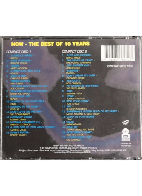 Now That`s What I Call Music - The Best of 10 Years (Double CD)