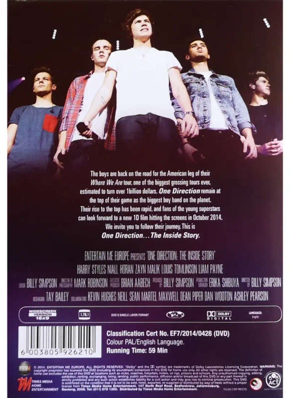 One Direction - The Inside Story (DVD)
