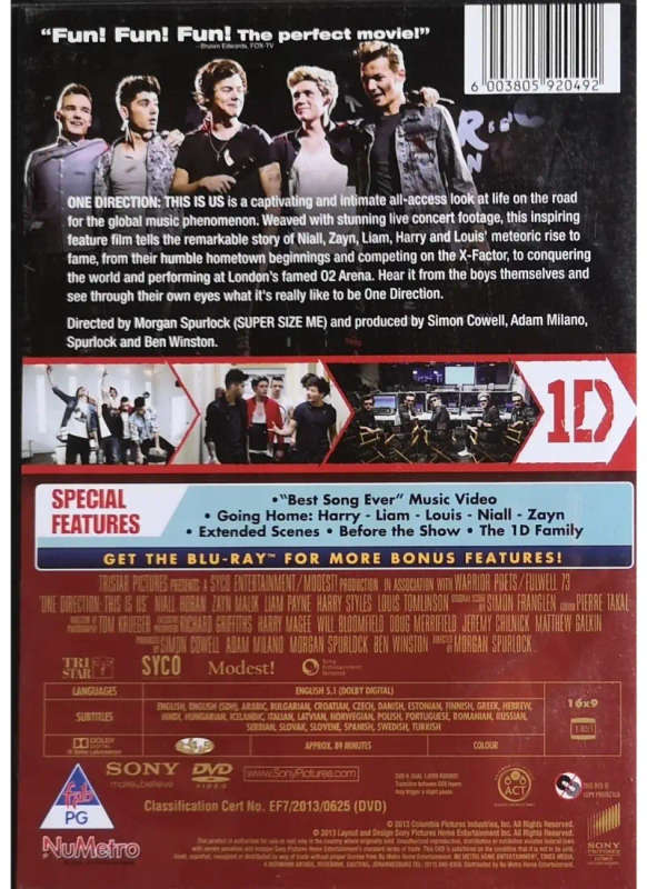 One Direction - This Is Us (DVD)