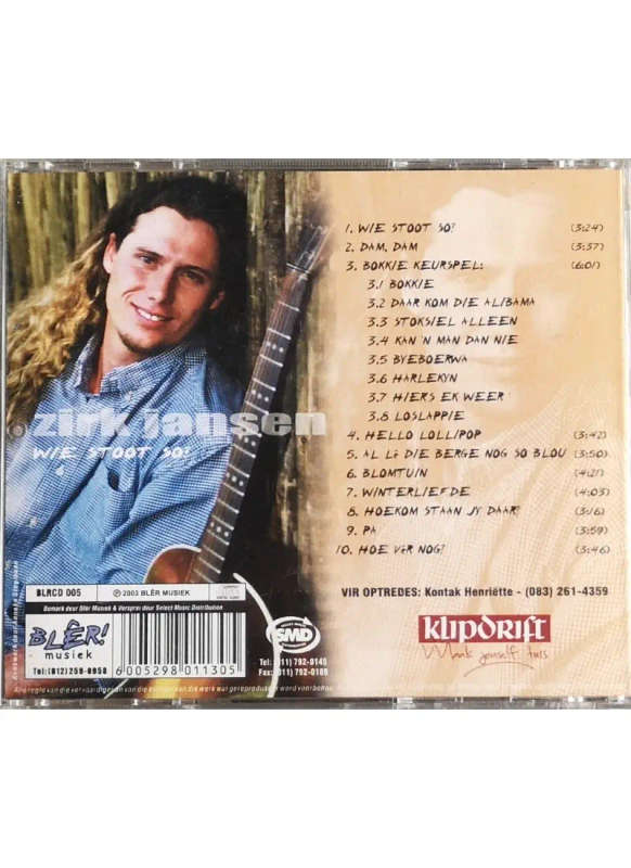 Zirk Jansen - Wie stoot so (CD)