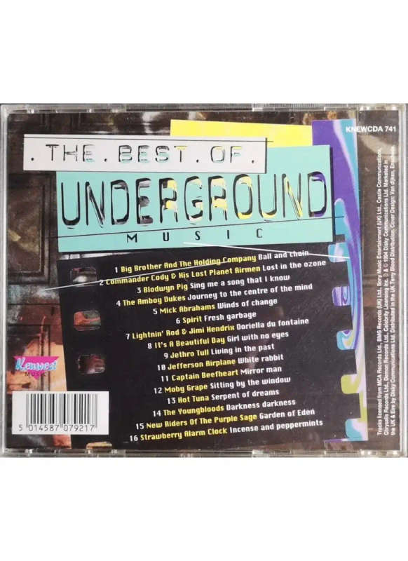 The Best of Underground Music (CD)