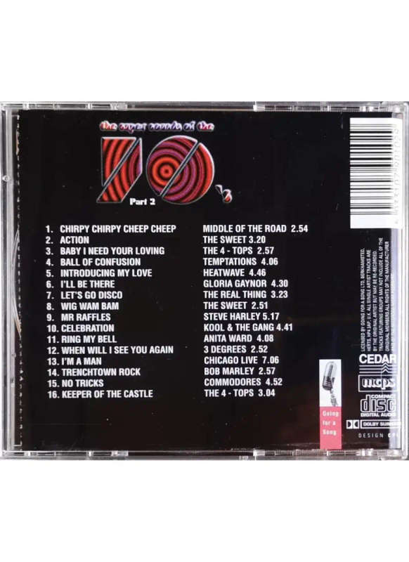 The Super Sounds of the 70's - Part 2 (CD)