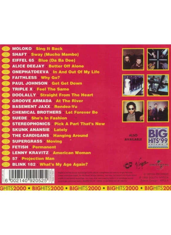 Big Hits 2000 (CD)