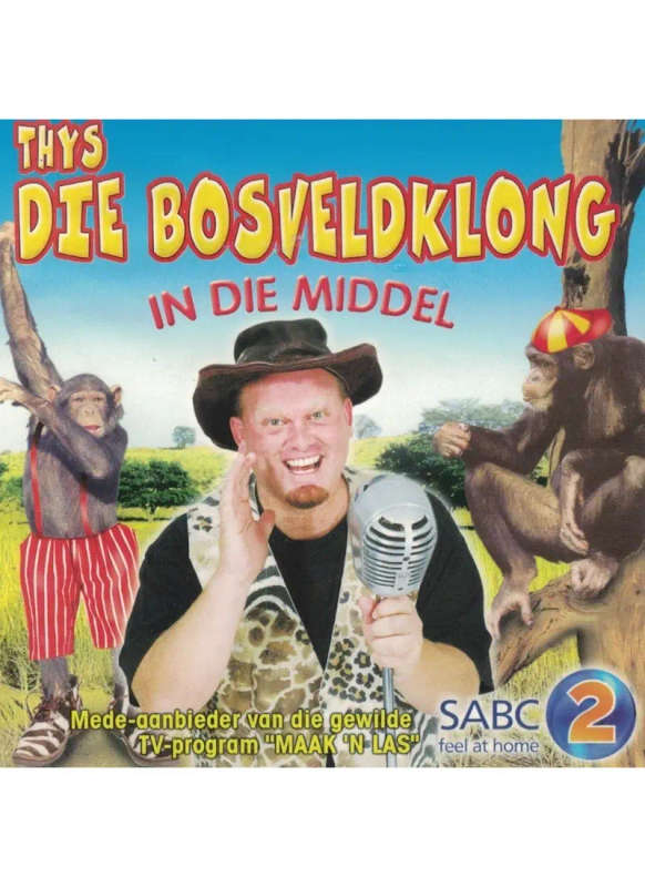 Thys die Bosveldklong - In die middel (CD)