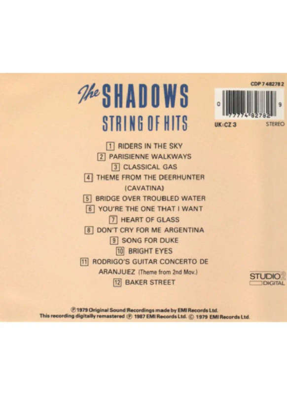 The Shadows - String of Hits (CD)