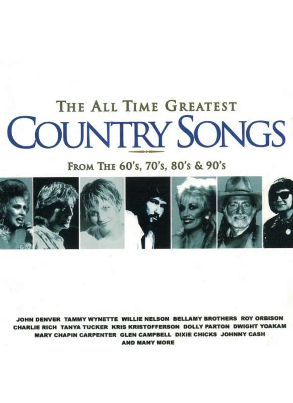 The All Time Greatest Country Songs (CD)
