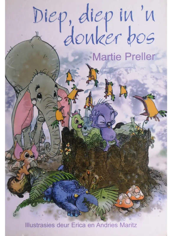 Diep, diep in 'n donker bos