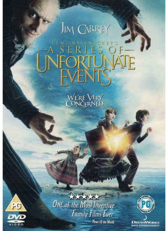 Lemony Snicket's a series of Unfortunate Events (DVD)