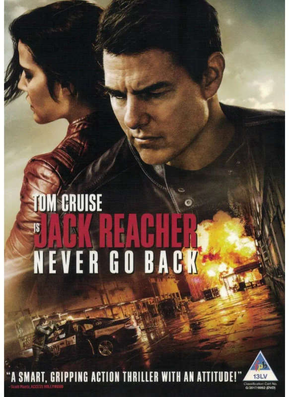 Jack Reacher: Never Go Back (DVD)