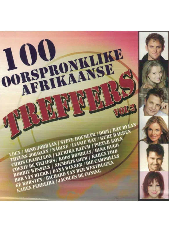 100 Oorspronklike Afrikaanse Treffers Vol. 2 (5-disc CD)