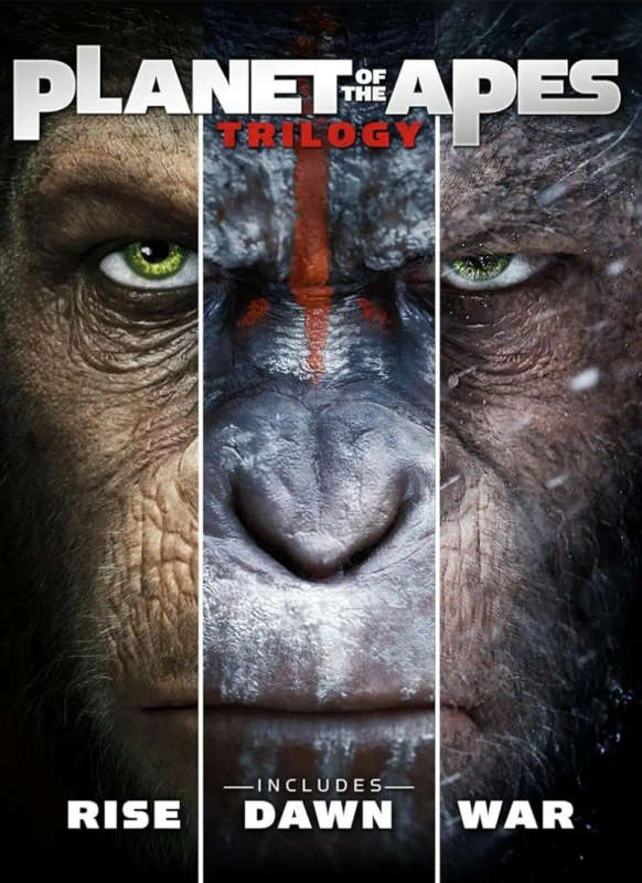 Planet of the Apes Trilogy (DVD)