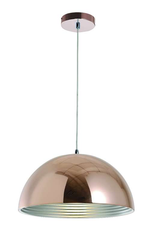 230VAC 60W 1XE27 BOWL PENDANT 400MM DIA.
