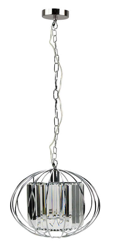 230V 1XE27 PENDANT OVAL VECTOR DIA. 400