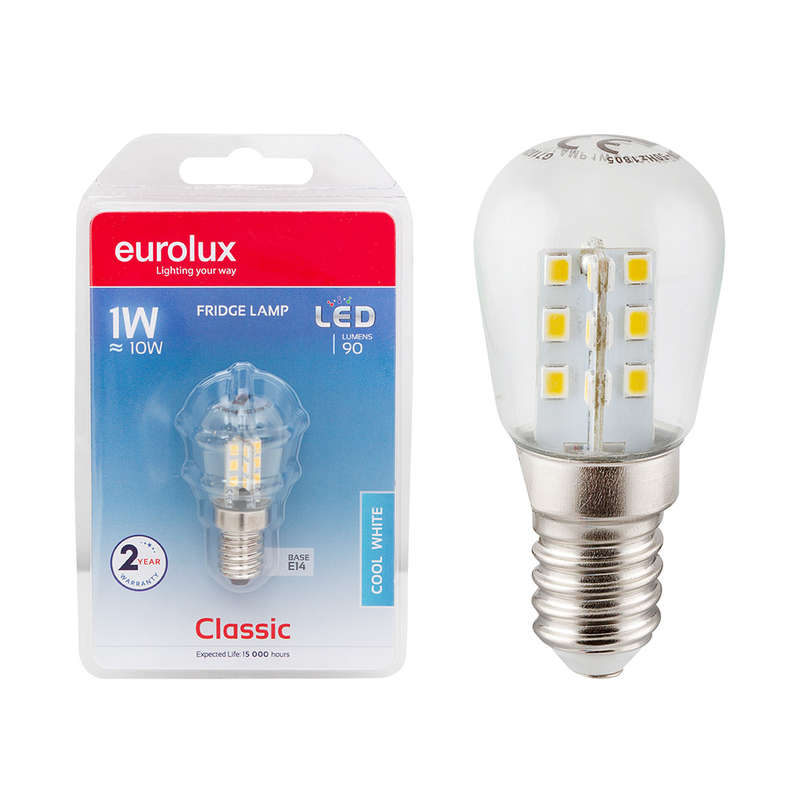 Eurolux LED Fridge Lamp E14 1w 4000K