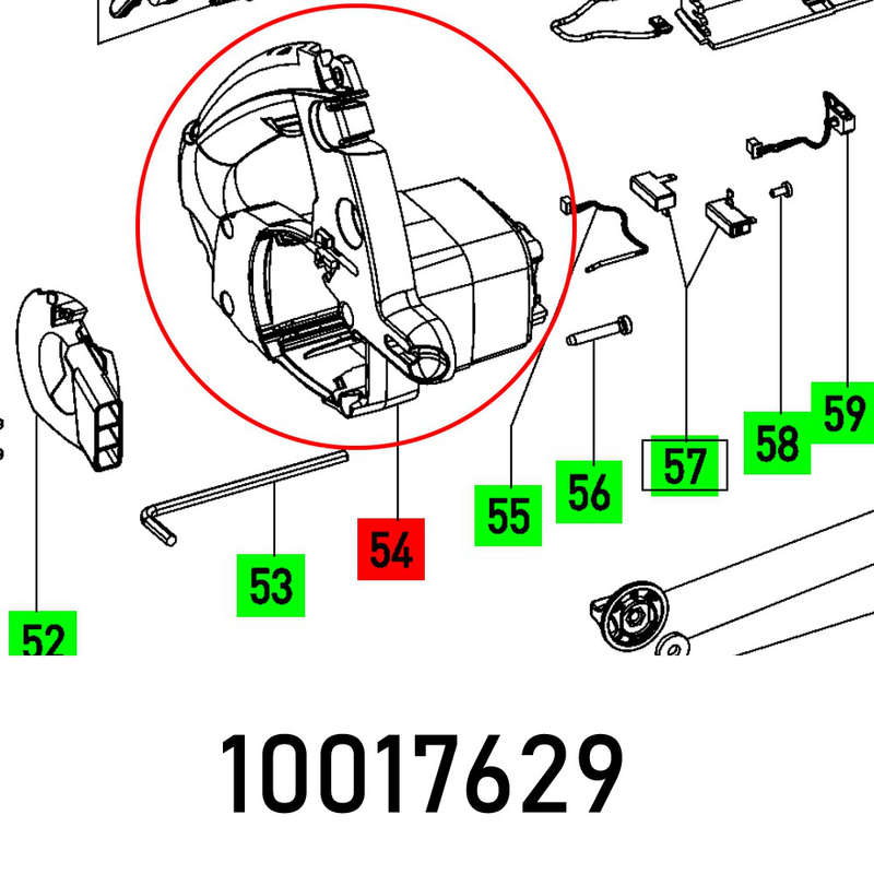 Festool Motor Frame Ts55 R