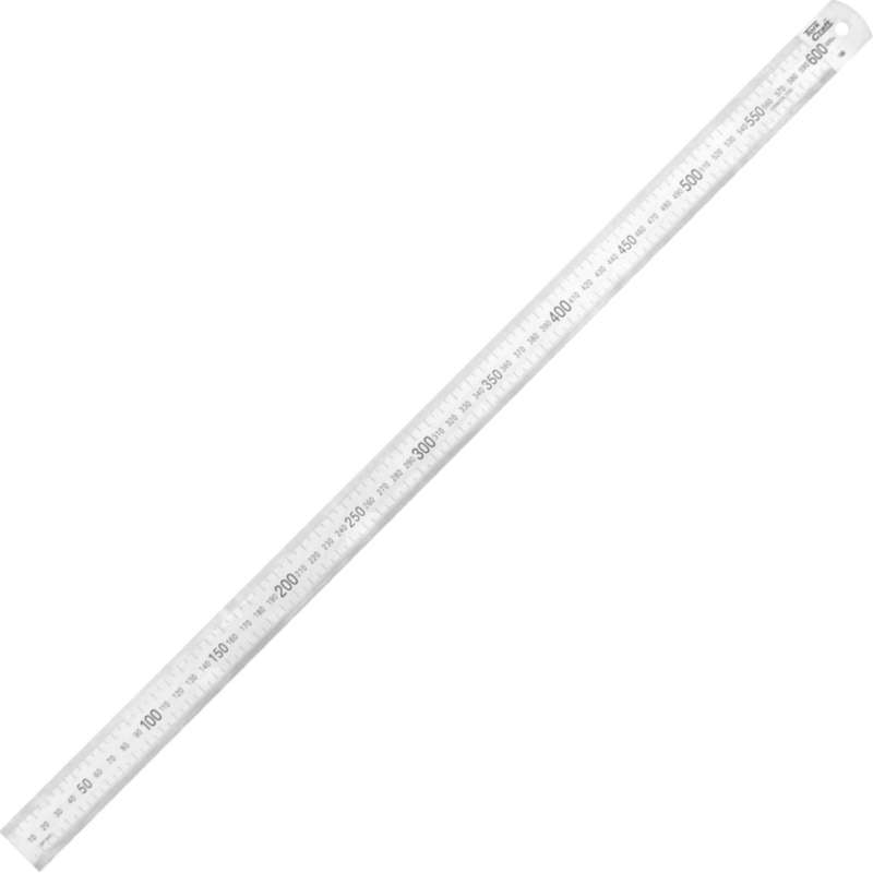 Tork Craft Stainless Steel 600X30X1.2Mm Ruler