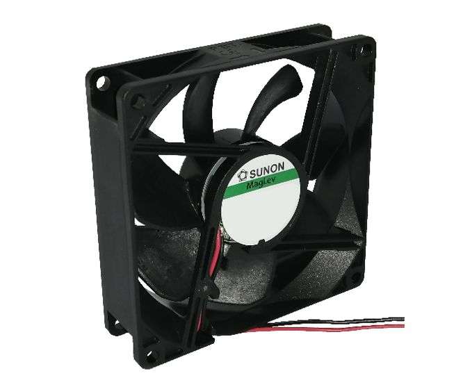 12Vdc Axial Fan 92Sqx25Mm Vapo 35Cfm Lead Ha92251V4-10000-A99