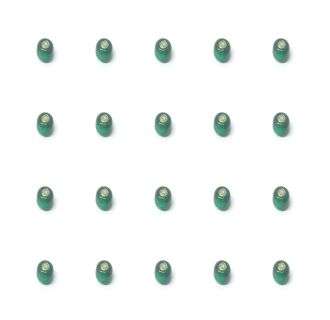 Green Glass Spacer 4Mm Id=1.3Mm 160030-Green-1 *Dbk*