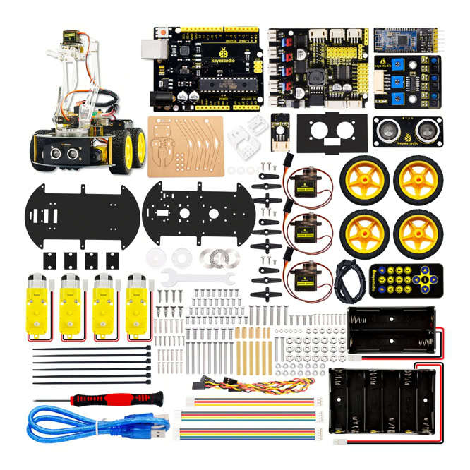 4Wd Robotic Car Kit Ks0523