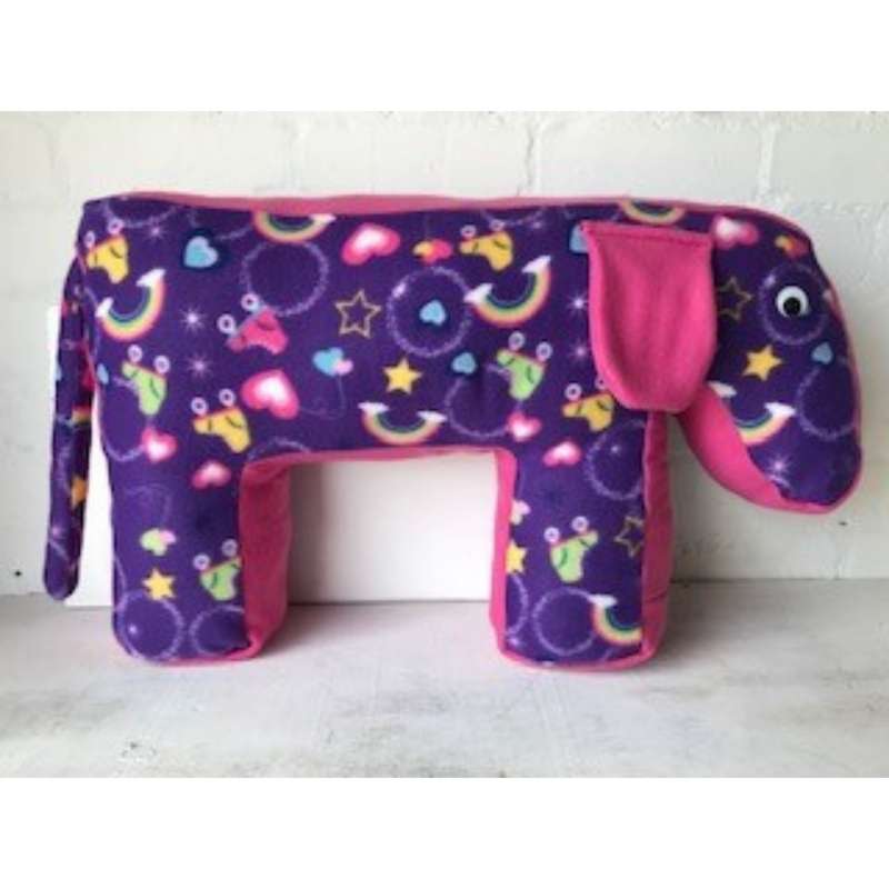 Rainbow Donkey Baby Cushion