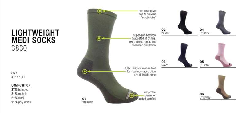 Light-weight Medi Socks 3830