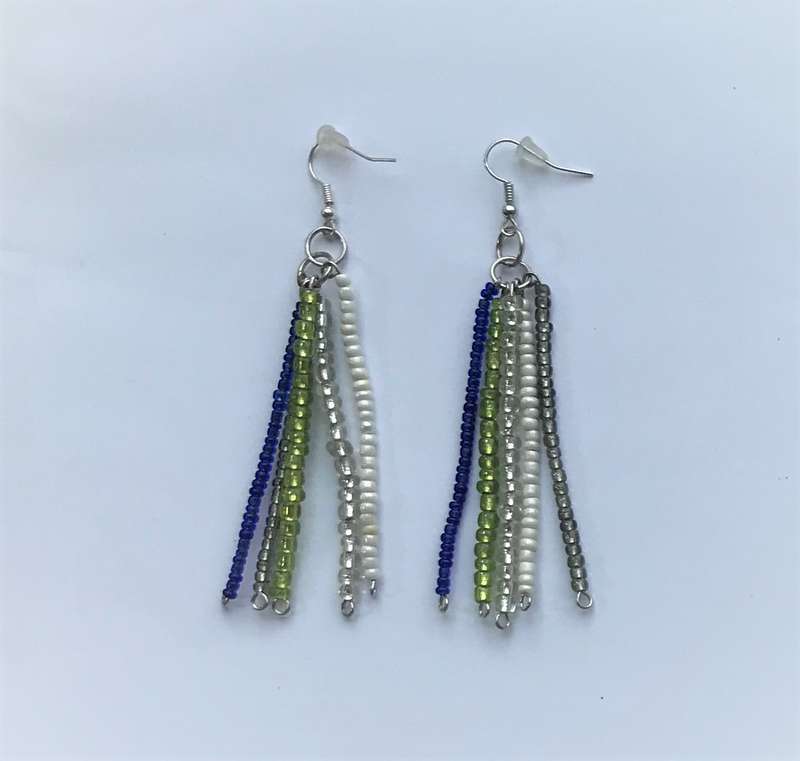 Aqua Earrings