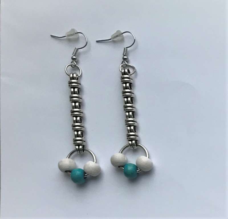Blu Eye Pair Earring
