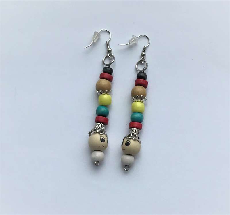 Circus Monkey Earrings