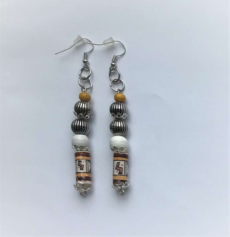 Clay Tower Earrings