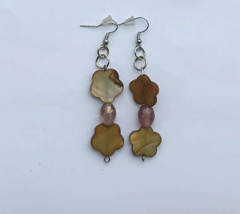 Five Leaf Clover Earrings