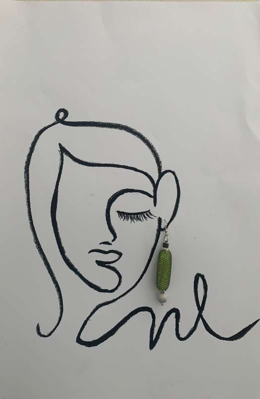 Green Supreme Earrings