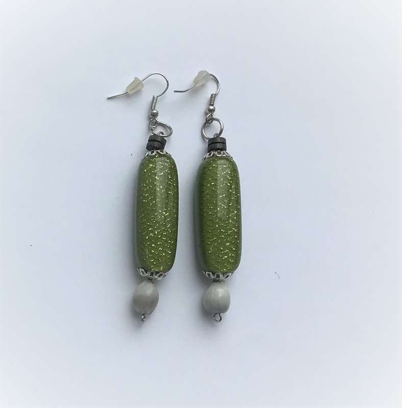 Green Supreme Earrings