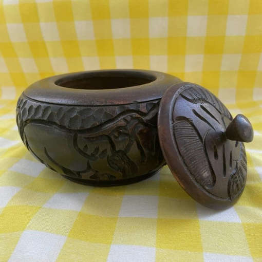 Zambian Crafted Bowl & Lid